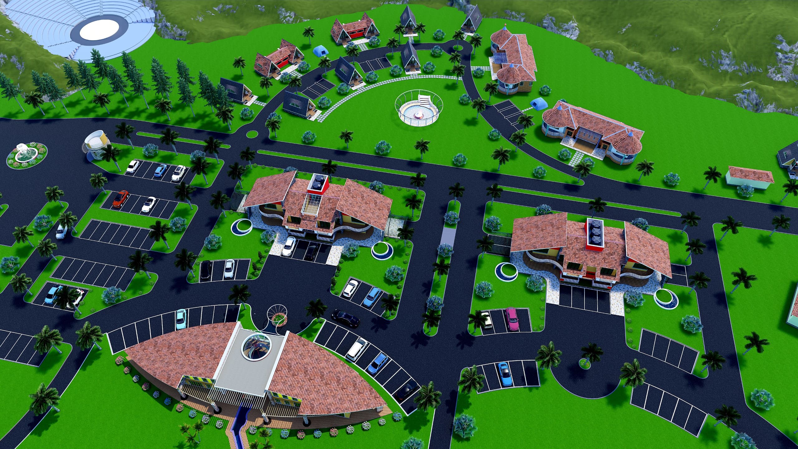 Seven Self-Contained Homes