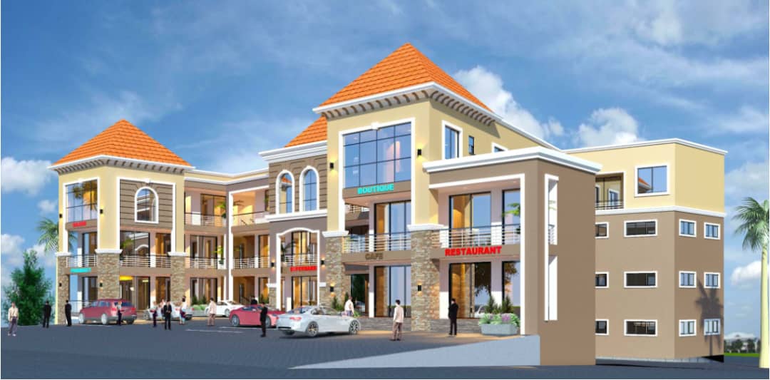 Shopping Mall & Apartments